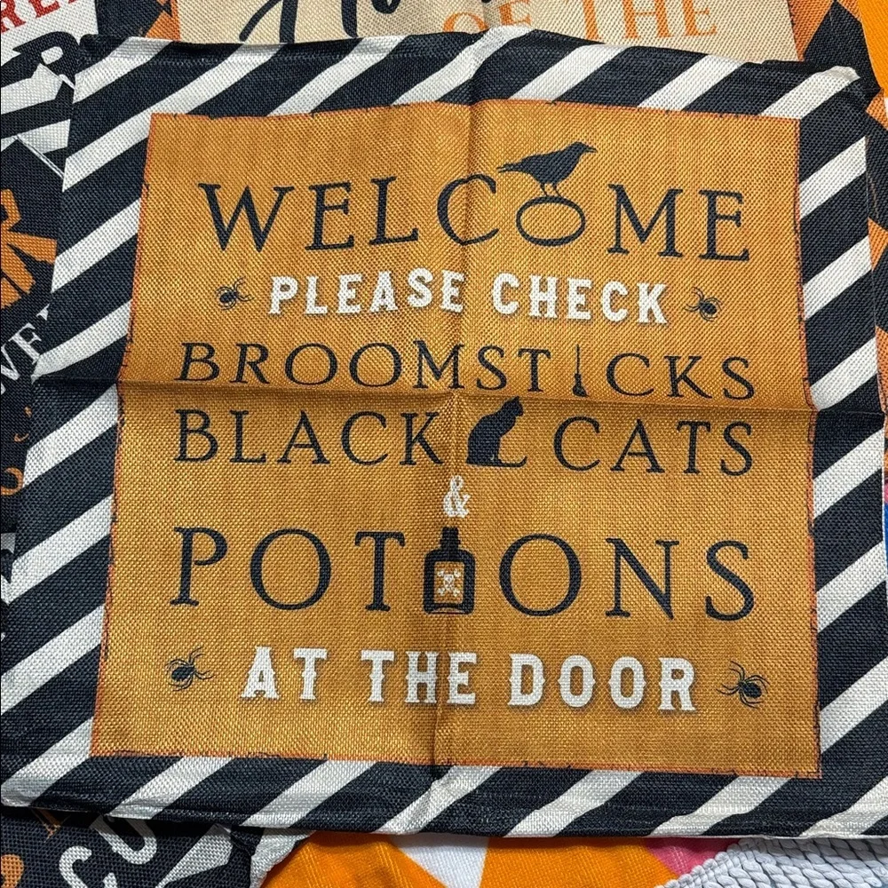 Halloween Themed Decorative Pillow Covers
